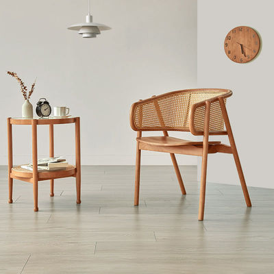 NO Gevouwen massief hout Nordic houten eetstoelen voor hotel-restaurantmeubilair