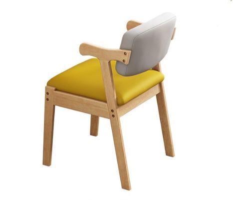 Moderne Nordic Solid Wood Eetstoel met Armsteun GEEN Opvouwbare Design Stijl Moderne Opvouwbare GEEN