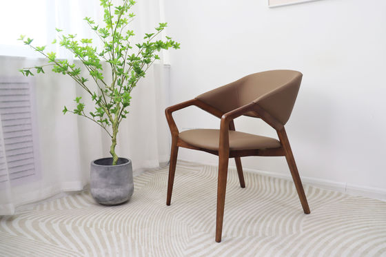 Moderne eetkamer stoel Noordse stijl Massieve houten stoelen voor restaurant W58*D61*H80CM Postverpakking Y