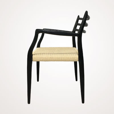 Ontwerper Woonkamer Meubelen Eetkamer Stoel Moderne Kersen Hout Woven Paper Cord Solid Hout Stoel