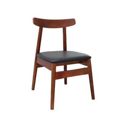 Hotel Restaurant Eetstoelen van massief hout met gepoleerde stoel en aanpasbare opties