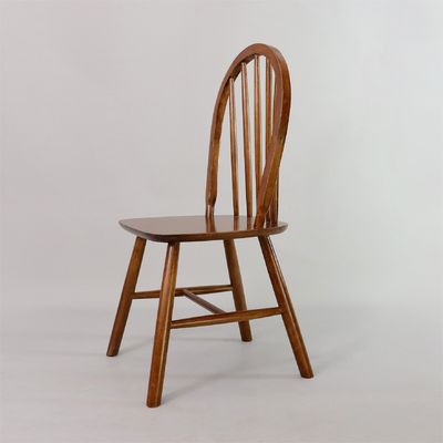 Moderne natuurlijke kleur Noordse houten meubels gepoleerde massieve houten eetstoelen voor hotel restaurant Hot item