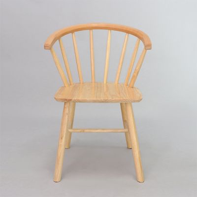 Postverpakking Houten rubberen frame Nordic Solid Wood Eetstoelen voor hotel- en restaurantmeubelen