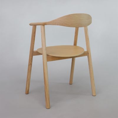 Luxe moderne Noordelijke stevige houten eetstoel voor eetkamer W55*D47.5*H74.5 cm met OEM-service Geaccepteerd