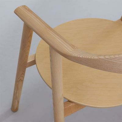 Luxe moderne Noordelijke stevige houten eetstoel voor eetkamer W55*D47.5*H74.5 cm met OEM-service Geaccepteerd