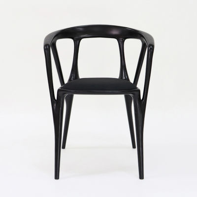 2024 Vintage Nitrolacquer Afwerking Houten Kunstmatige Meubelen Op maat Stoffen Stoelen Eetstoel voor Restaurant