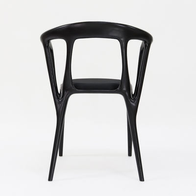 Houten frame stoffen fauteuil voor Nordic stijl Hotel Restaurant Eetkamer Meubelen Woonkamer Slaapkamer