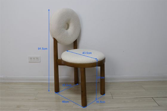 Volledig geassembleerde luxe rugleuning Design Eetstoel voor modern hotel en restaurant