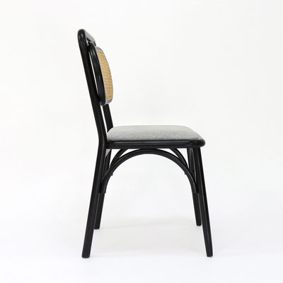 Vintage houten artistieke gepersonaliseerde eetstoel voor restaurant geen opgevouwen en rotan bekleding