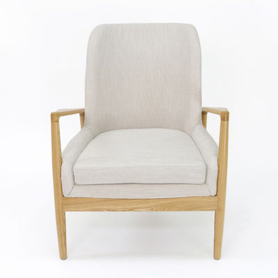 Moderne design Solid Wood Frame Leisure Sofa Stoel voor woonkamer Nordic Luxury Lounge Chair