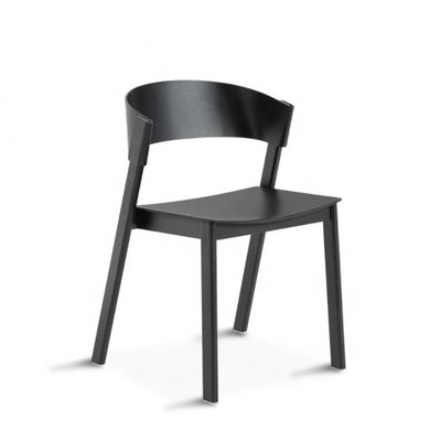 OEM-service geaccepteerd Moderne Noorse eetkamer Antieke gebogen massief houten stapelbare stoel Volledig geassembleerd met en OEM