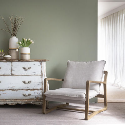 Solid Wood Nordic Lounge Leisure KD Demontage Sofa Stoel Voor woonkamer met natuurlijke houten frame Design Model