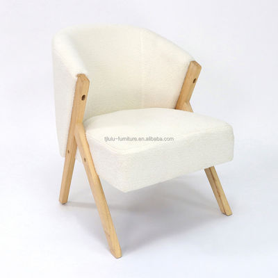 Sofa stoel van natuurlijk massief hout Nordic Design voor woonkamermeubilair Natuurlijke kleur Vrije tijd stijl