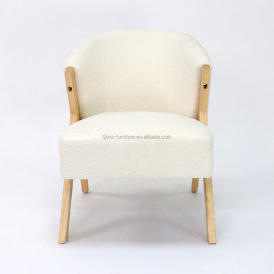 Sofa stoel van natuurlijk massief hout Nordic Design voor woonkamermeubilair Natuurlijke kleur Vrije tijd stijl