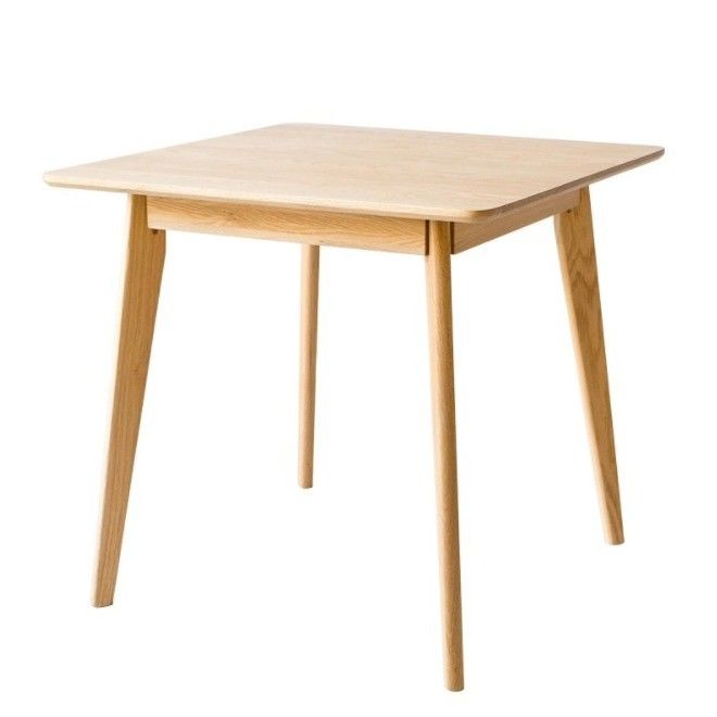 Nieuwste op maat gemaakte uitstekende werkwijze Eettafel van massief hout 120*60*75 cm rechthoekig