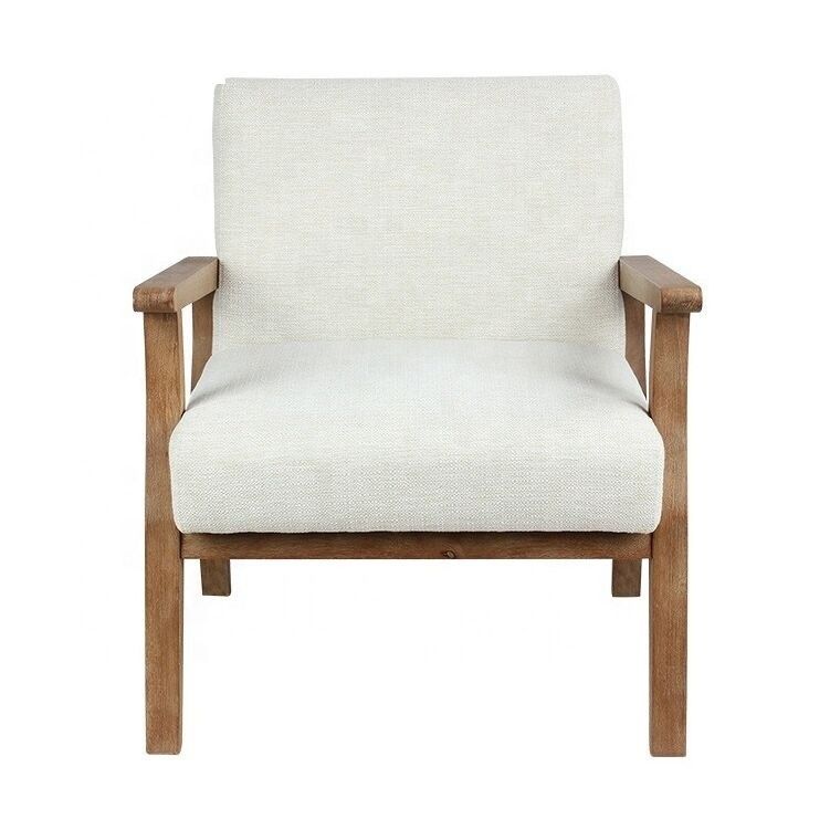 Solid Wood Leg Leisure Chair voor nieuwste op maat gemaakte uitstekende vakmanschap Woonkamer Arm Chair