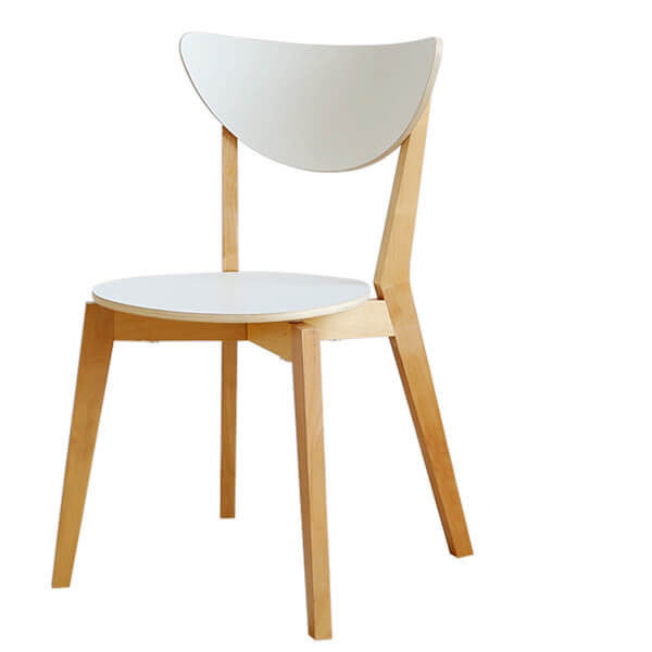 Solid Wood Antieke gesneden High Back Bent Birch Eetstoelen voor Coffee Shop Zittingen Collectie
