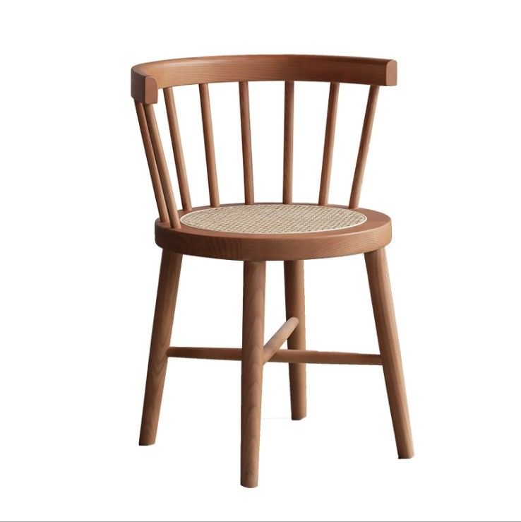 Eetstoel van massief hout Nordic Good Design Antiek restaurantmeubilair met moderne stijl in 55cm*40cm*74cm