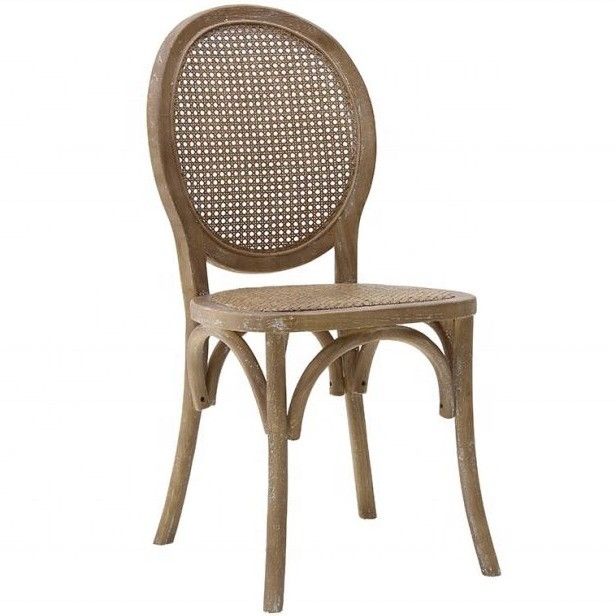 Antieke bruiloft receptie banket Franse evenement stoelen Vintage rotan stoel voor eetkamer