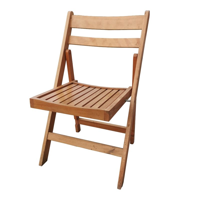 Materiaal van massief hout dekking Nordic Design Opvouwbare eetstoel voor restaurant Hotel Algemeen huismeubilair