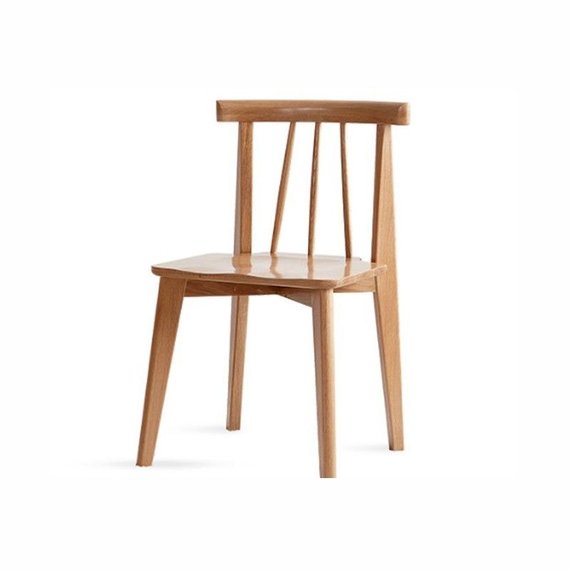 Windsor Houten stoelen Eiken houten stoel voor eetkamer en woonkamer Gewichtslimiet 150 kg Klassiek Noords restaurant