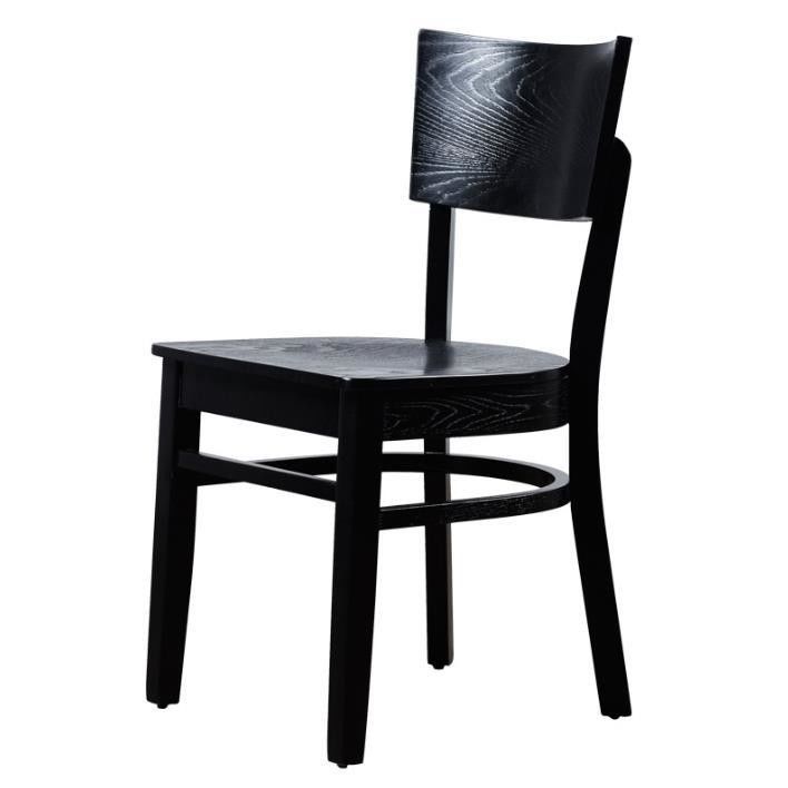 Hotel/café/restaurant Houten eetstoel met hout van commercieel gehalte