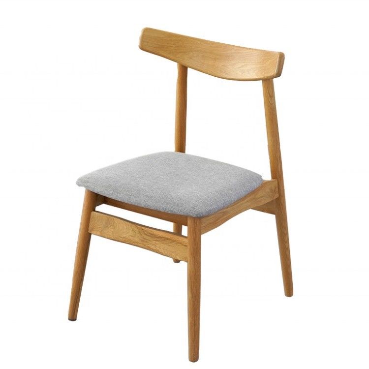 Zonder armsteun Solid beek houten stoel Eetstoel voor luxe eetkamermeubilair