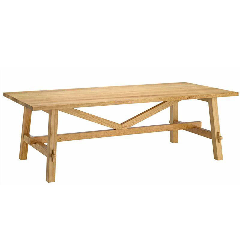 Nordic Style rechthoekige eettafel voor hotel en restaurant