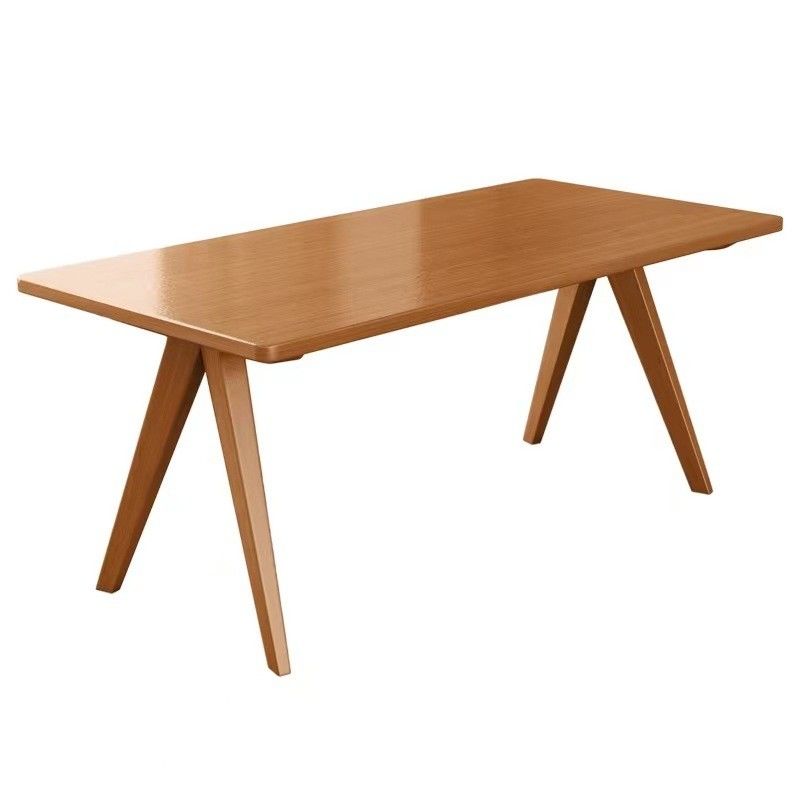 Nordic Direct Home Meubels Massief houten rechthoekige eettafel voor functionele eetruimte