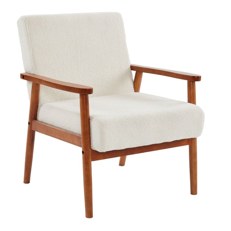 Buiten Sofa Stoel van massief hout Houten stoel voor woonkamer en hotel Postverpakking N Moderne ontwerp zachte stoel