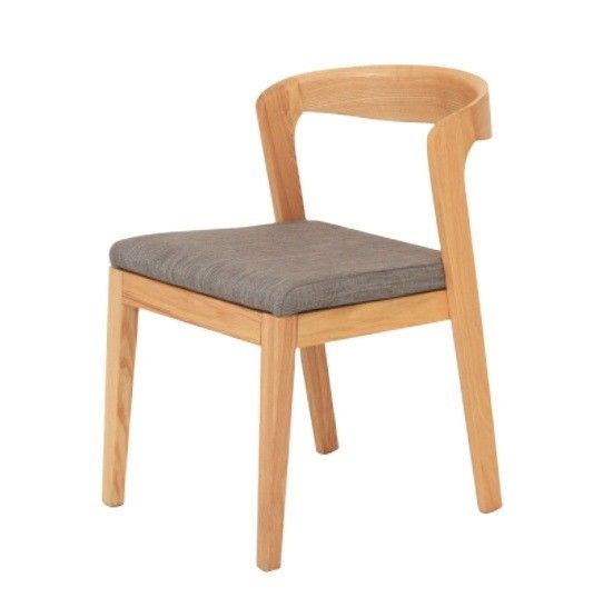 Moderne Nordic Design Solid Wood PU Leer Eetkamer Stoel met Nitrolacquer Afwerking en Postverpakking