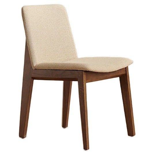 Moderne design Ashwood Frame Italiaanse klassieke luxe houten eetstoel voor woonkamer verfijning