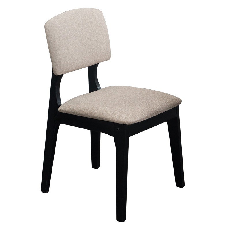 Moderne eetkamermeubilair Massieve houten stoelen met nitrolacquer afwerking Voor restaurantmeubilair