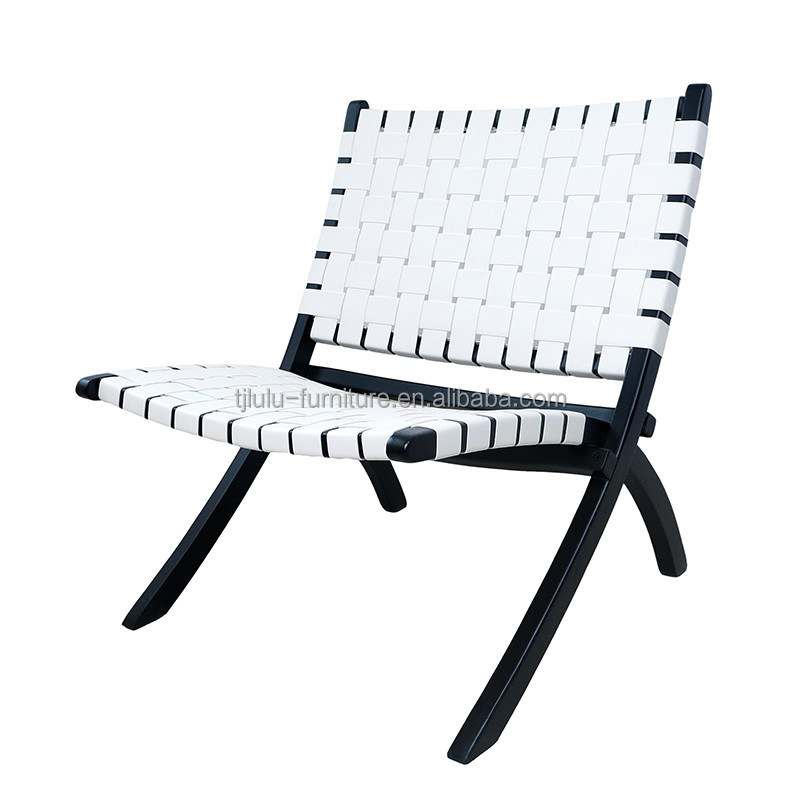 Woonkamermeubilair op maat Moderne opvouwbare houten stoel stoel met nitrolacquer afwerking