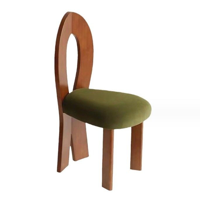 Postverpakking N woonkamermeubelen Modern ontwerp zachte stoel Hout lamswol eetkamer stoel voor hotel en thuis
