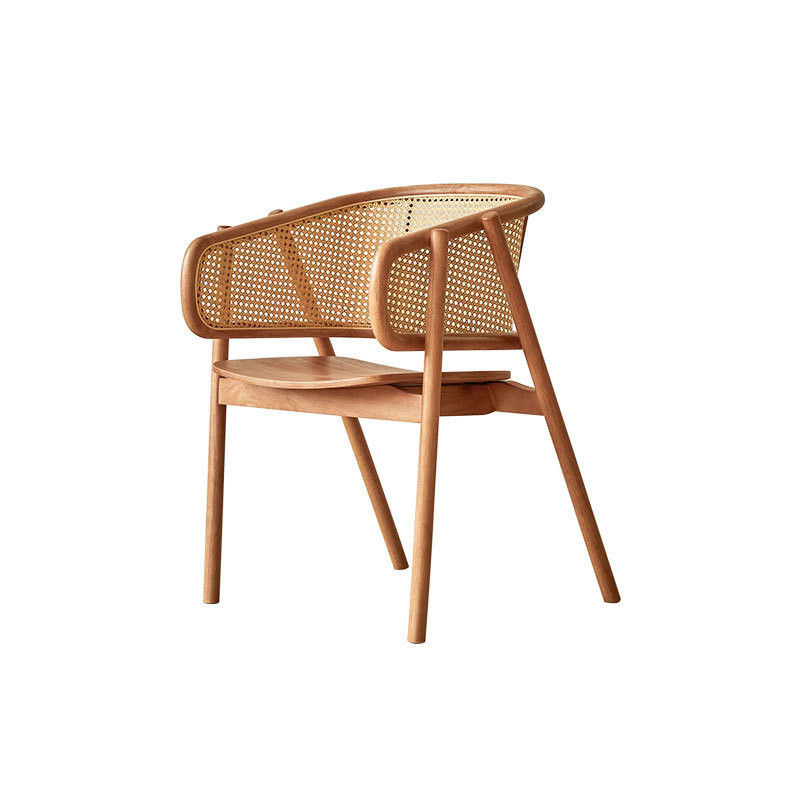 NO Gevouwen massief hout Nordic houten eetstoelen voor hotel-restaurantmeubilair