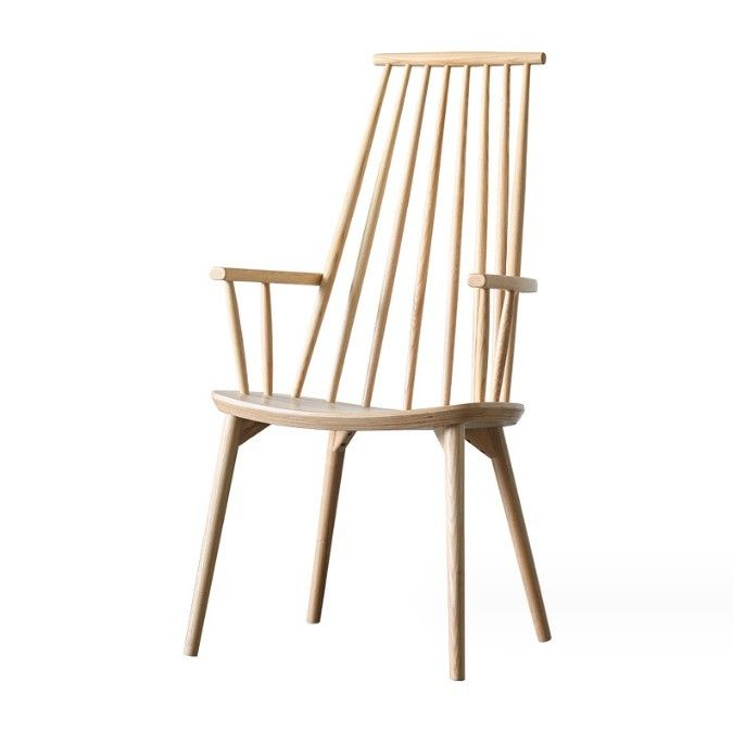 Aanpassing Moderne houten armsteun Stof Eetstoel voor Top kwantiteit in restaurants en hotels