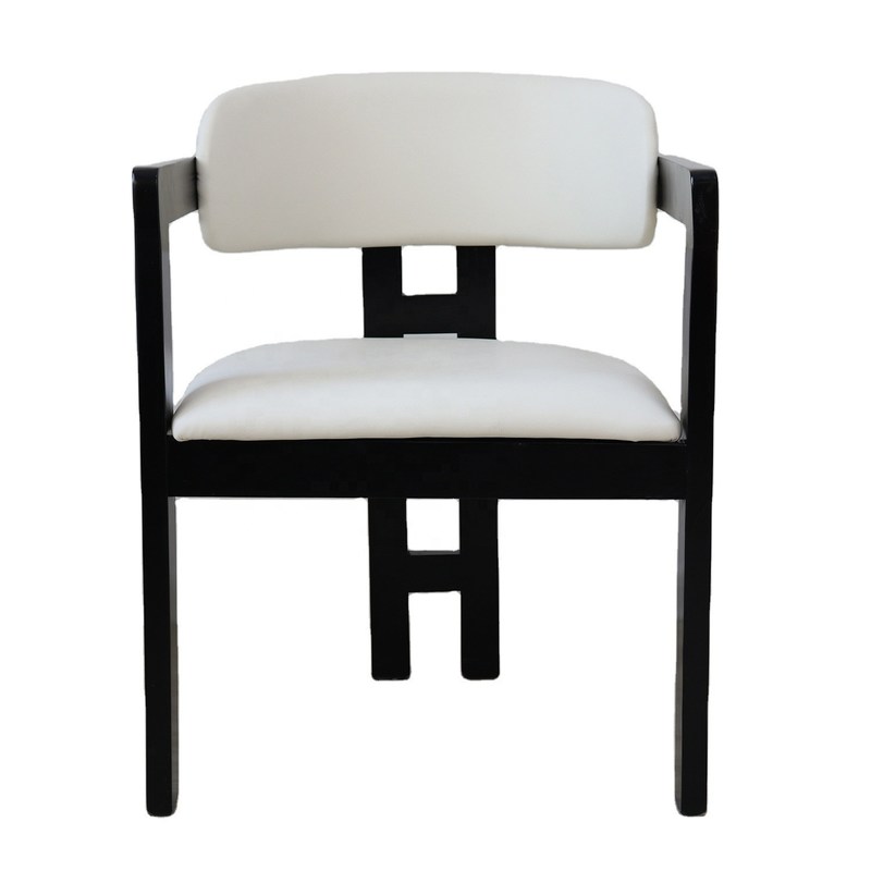 Custom Luxury Restaurant Meubels Stoffen Polster van massief hout Eetkamerstoelen voor gepersonaliseerd eten