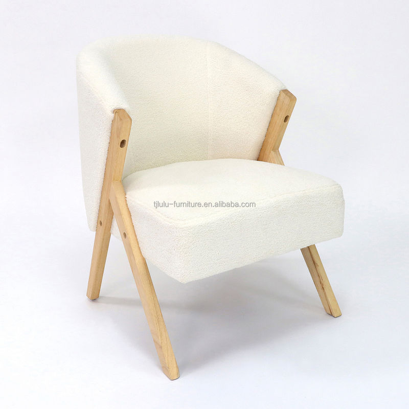 Sofa stoel van natuurlijk massief hout Nordic Design voor woonkamermeubilair Natuurlijke kleur Vrije tijd stijl